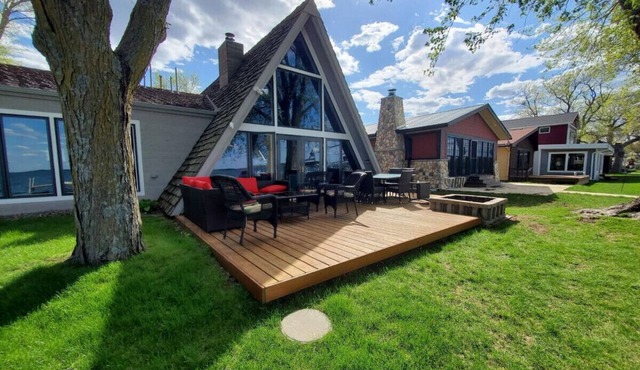 Sandy Beach Retreat | Lakefront on Big Spirit Lake