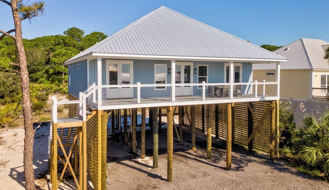 Sandy Clam V: 4/4 Gulf-view home in gated community