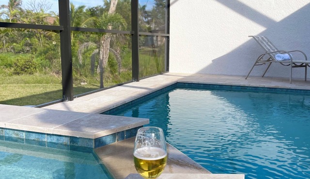Sanibel Causeway-New Villa Pool