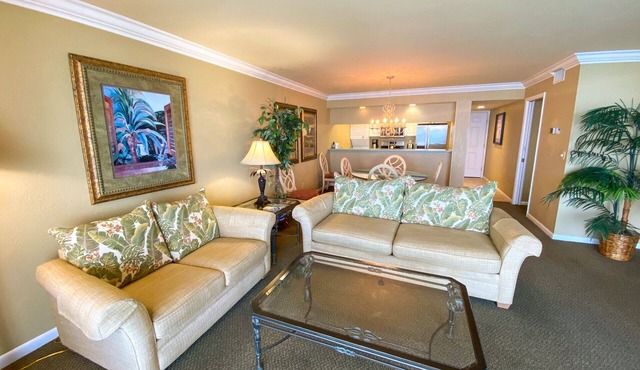 Sanibel Harbour Resort Harbour Tower 315: Relaxing while watching for dolphins in the water below.