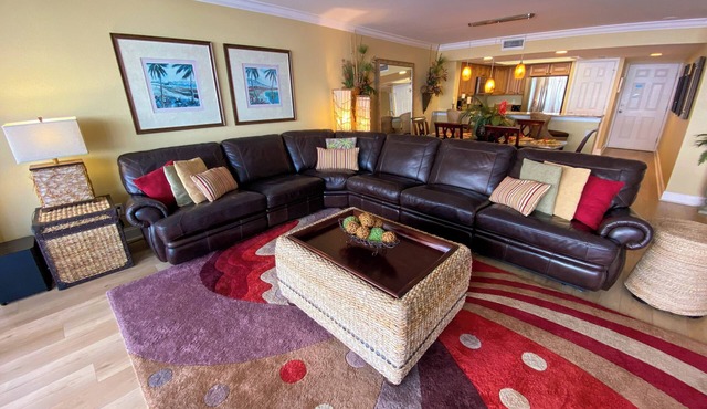 Sanibel Harbour Resort732: Experience dolphin tours by day and sunset views from your private lanai.