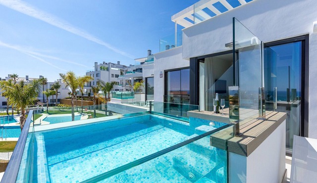 Santa Barbara Heights II CLC - Luxury, private terrace pool, sea view