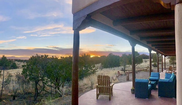 Santa Fe Sanctuary with Views at Every Turn