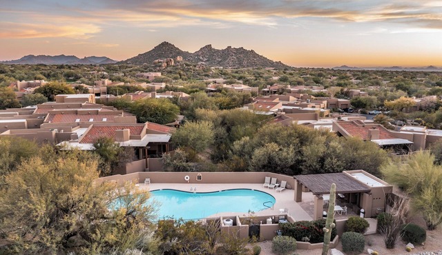 Santa Fe-Style Escape in The Boulders | Pool + Hot Tub Access | Covered Patios + Grill