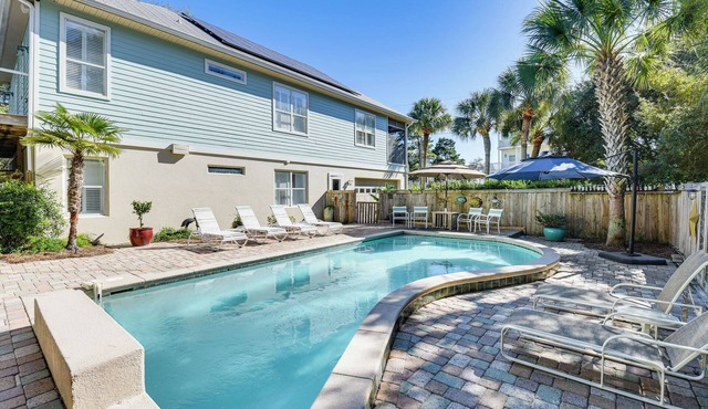 Santa Rosa Beach Home w/Pool, Hot Tub & Deck!