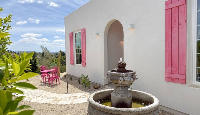 Santorini Inspired Villa Sunset Views Fallbrook
