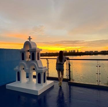 Santorini Msia Sunset Lakeview TownVilla Retreat 5BR 13pax