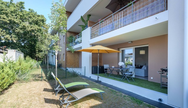 Saona - Charmant appt avec terrasse et jardin