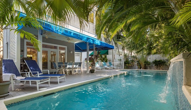 SAPODILLA HOUSE ~ Spectacular 3B/3.5Ba Annex Home w/Private Heated Pool!