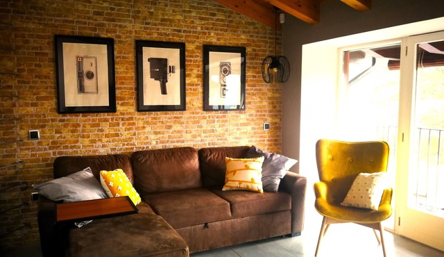 Sara's house is ideal for disconnecting