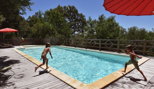 Sarlat Périgord Noir - Gite de La Cour old barn restored heated pool