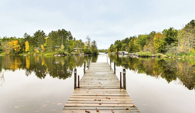 Sauna + Deck: Wooded Cabin on Lake Vermilion!