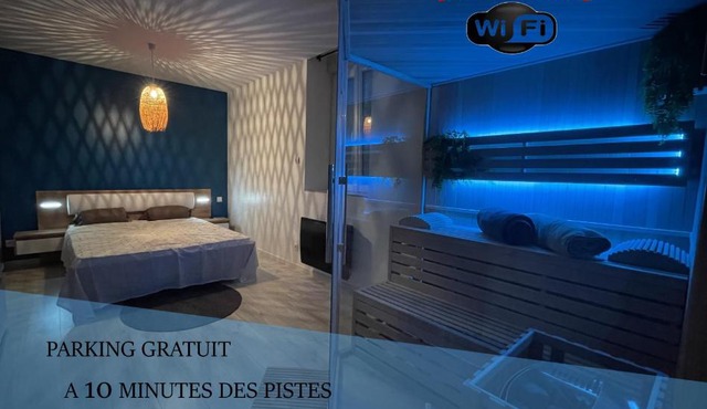 Sauna en bord de rivière