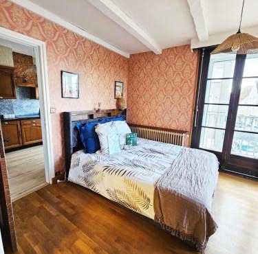 Sauna et appartement lumineux 50M2 proche mer-centre Portel