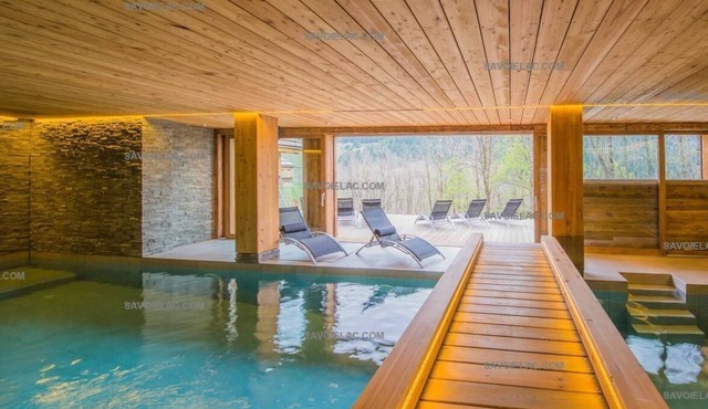 Savoielac - La Clusaz - indoor pool : Chalet Viking