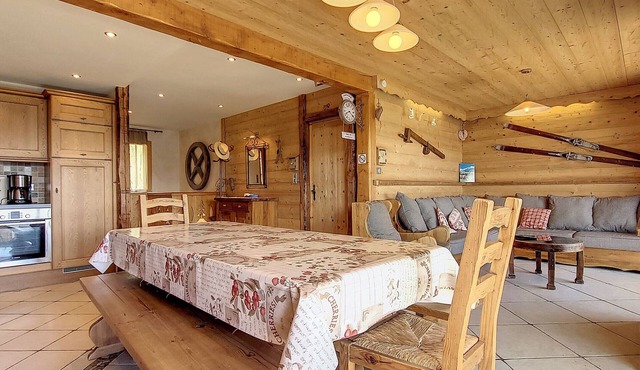 Savoyard apartment 10 pers, sauna 3 stars