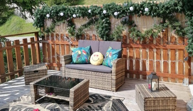 Savoyard chalet in the heart of the Bauges massif