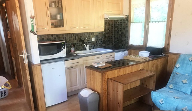 Savoyard chalet with two apartments.