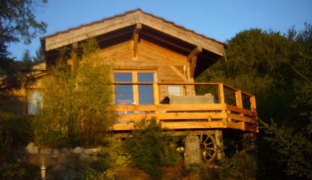 Savoyard chalet overlooking Lac LÉMAN