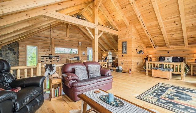 Saw'N Loggz | Log Cabin | SAUNA | AC | Rustic