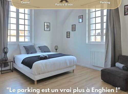 SC6 - Studio familial - Enghien gare - Lac & centre ville à pied