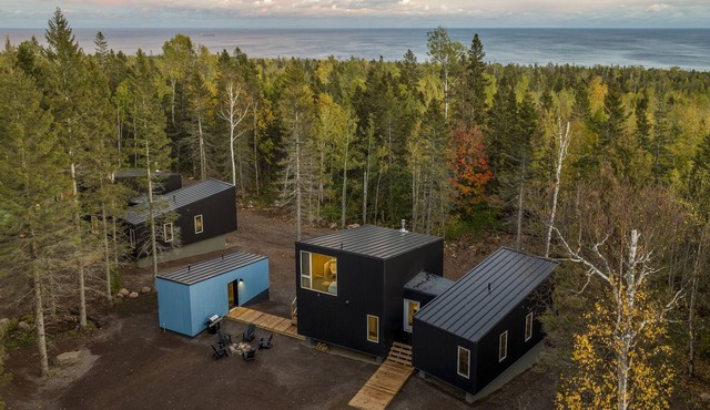 Scandinavian Chalet and sauna in Lutsen - Grey