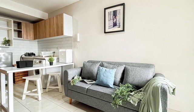 Scandinavian Minimalist 2Br At Cinere Bellevue Suites Apartment