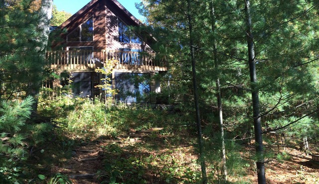 Scandinavian-style 4 BR Lake Home in North Wisconsin Woods