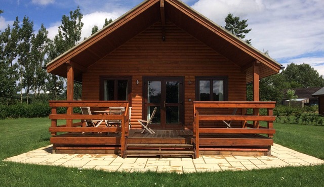 Scandinavian style chalet on a working farm in the heart of Wiltshire