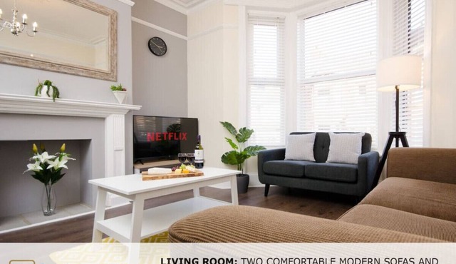 Scarborough Stays 5 Bed - 3 min from beach