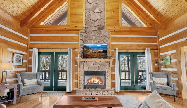 Scenic 4-BR Chalet with Hot Tub