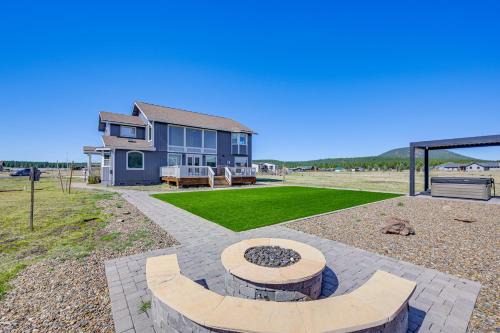 Scenic Flagstaff Home with Hot Tub and Mountain Views