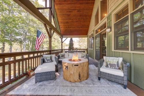 Scenic Mtn and Fairway Views Cozy Cashiers Getaway