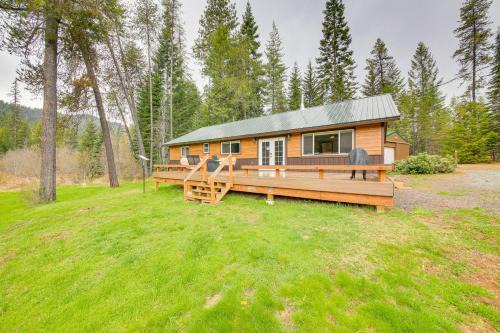 Scenic Priest Lake Vacation Rental Deck and Views!