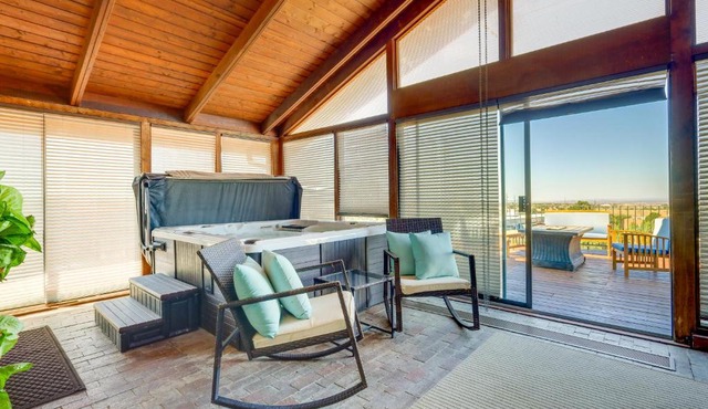 Scenic Santa Fe Vacation Rental with Views and Hot Tub