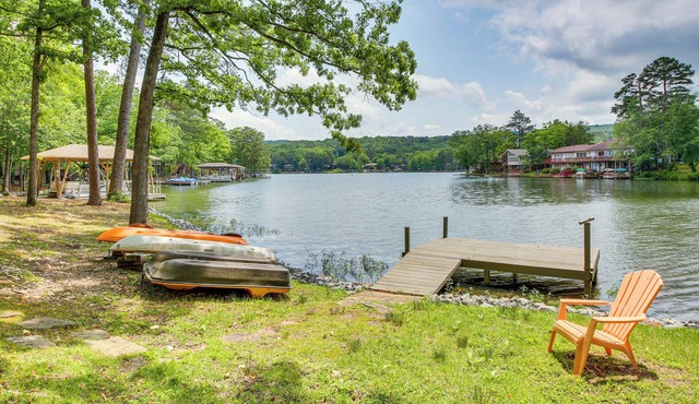 Scenic Studio on Lake Desoto w/Patio!
