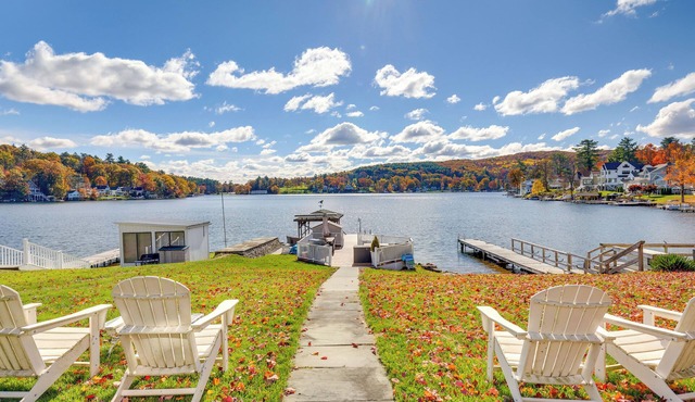 Scenic Waterfront Home w/Dock on Lake Winola!