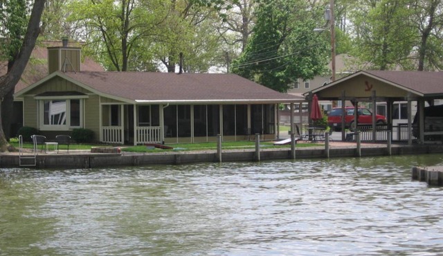Schmucker Rentals, Tecumseh Island. Great fishing off the point.
