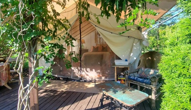 Scottland Yard Farm's Wisteria Glamp