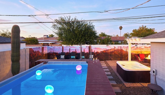 Scottsdale Saguaro-Pool & Spa-Games-In Old Town