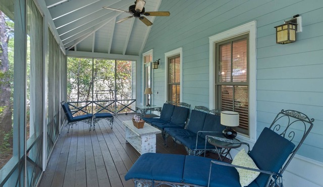 ⭐Screened Porch~350yds to Beach~Community Pool~Southern Belle
