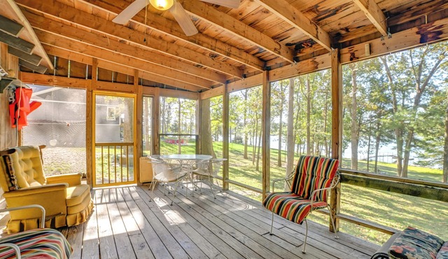 Screened Porch! Lakefront Gem in Boyd's Branch Bay