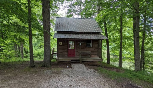 "Scruggs" Deluxe Camping Cabin #7 | Pet Friendly