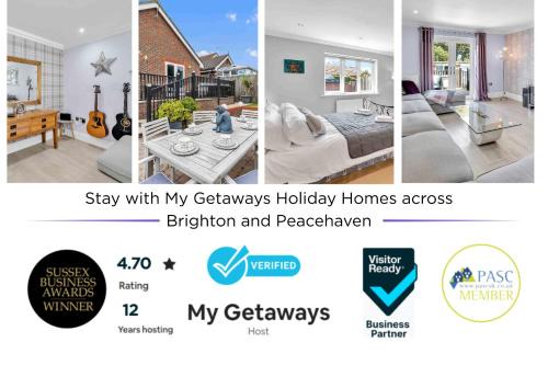 Sea Downs House with Free Parking By My Getaways
