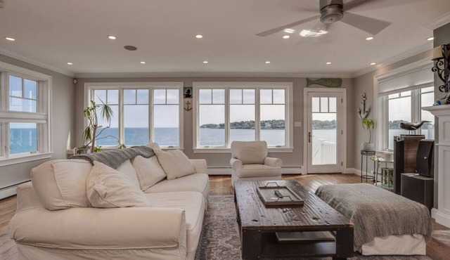 Sea Forever - Oceanfront Home in Nahant! Luxury 3 Bed 3 Bath w/Stunning Views!