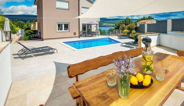 Sea Front Villa Lucija by Interhome