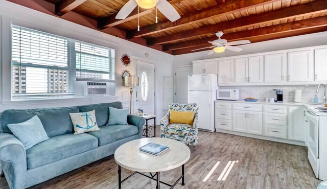Sea Glass Cottage #4 | Renovated | Steps to Beach | Outdoor Courtyard