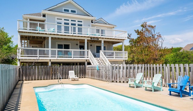 Sea Haven- Heated Salt Water Pool | Sleeps 16 | Dogs OK |500ft to beach |Hot Tub