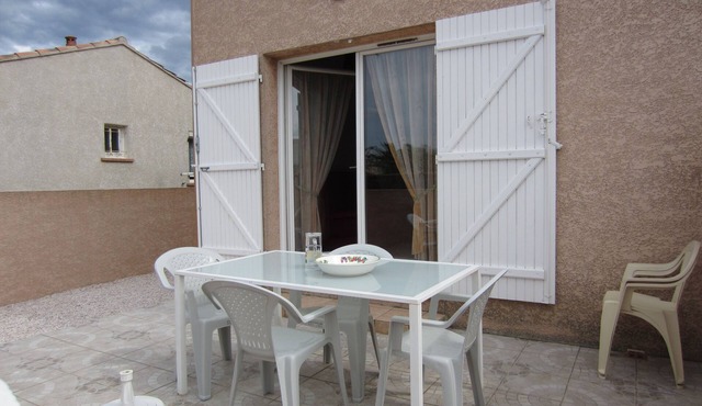Sea - House 2 bedrooms - TERASSE-COUR-CLIM-calme