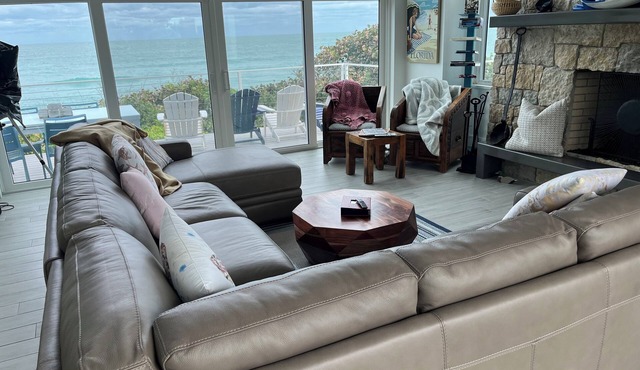 Sea Oats - New four bedroom oceanfront home with heated pool